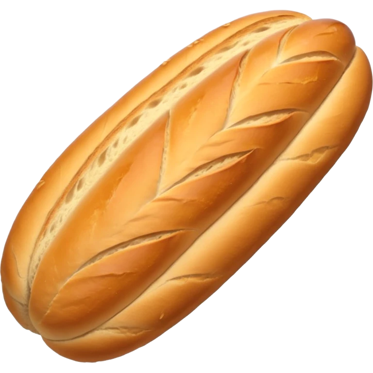 country bread look like ovan baguette emoji