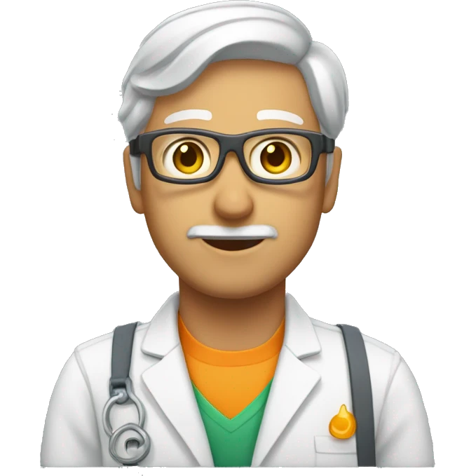 Fisiculturista con cara de asombro  emoji