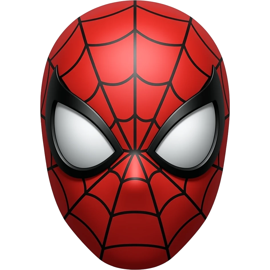Spiderman mask emoji
