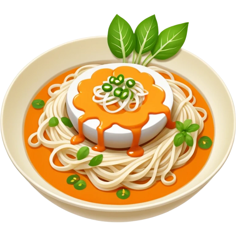 Khmer Noodle Num Banh Jok  emoji