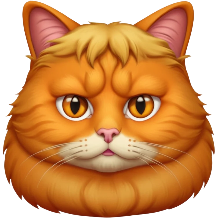 donald Trump as a fat cat emoji
