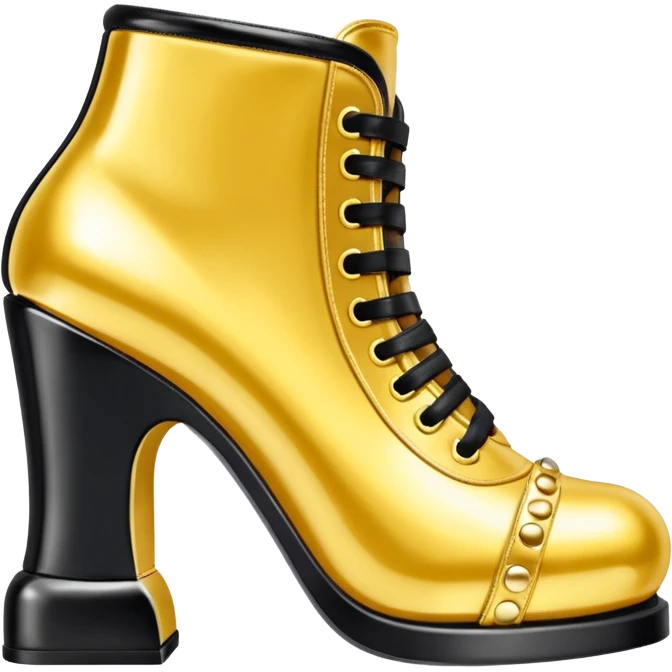Moschino spam can design shoe art emoji