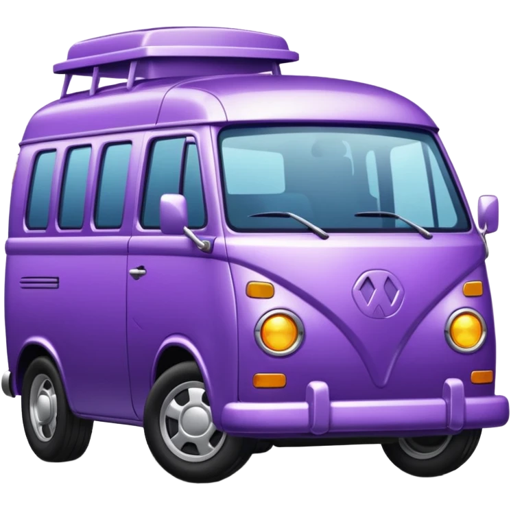 purple Van's  emoji