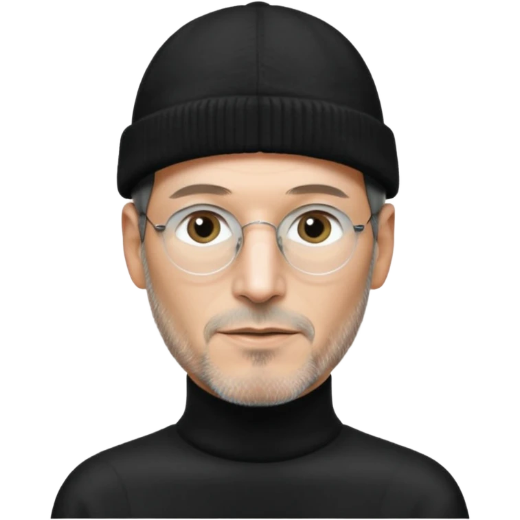 Steve Jobs take hat emoji