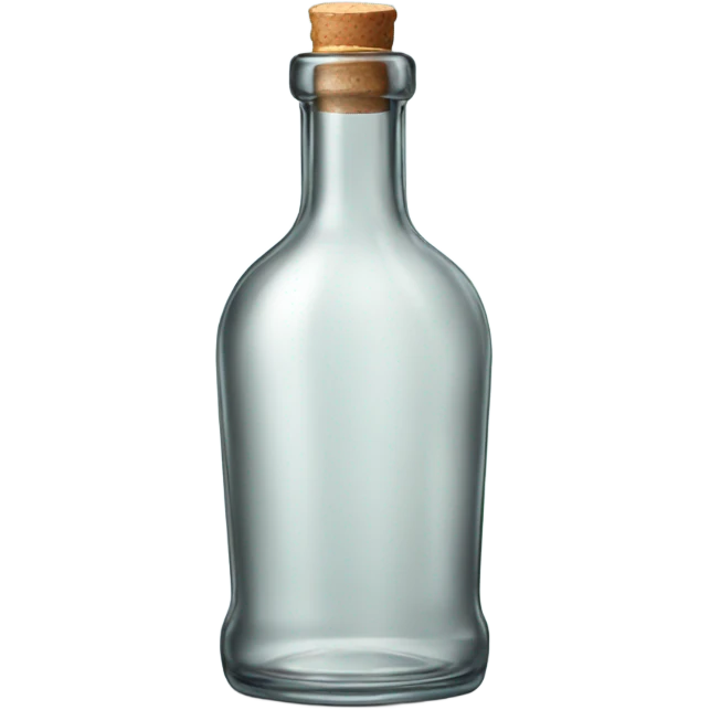 tall glass bottle of sambuca emoji