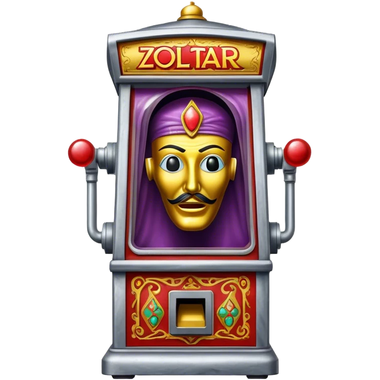Realistic Zoltar Machine emoji