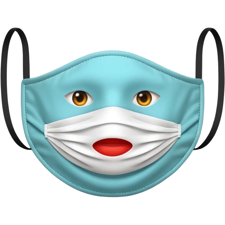 mouth mask emoji