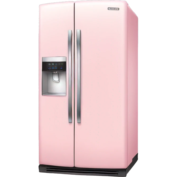 Light pink fridge emoji
