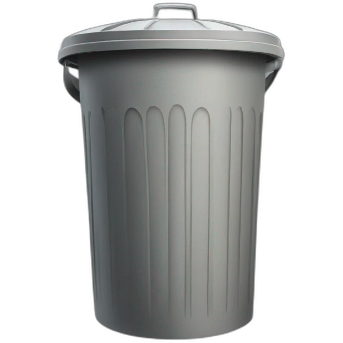dust bin emoji