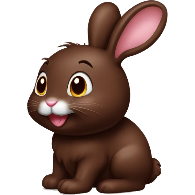 chocholate bunny emoji