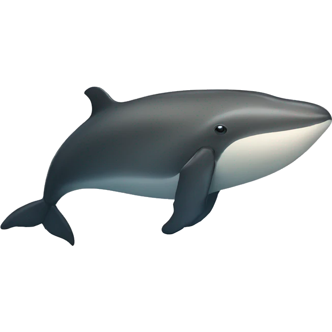 whale with turtle shell emoji
