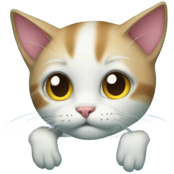 Cat in the pool  emoji