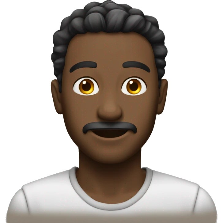 ايموجي واحد اصلع ودب emoji