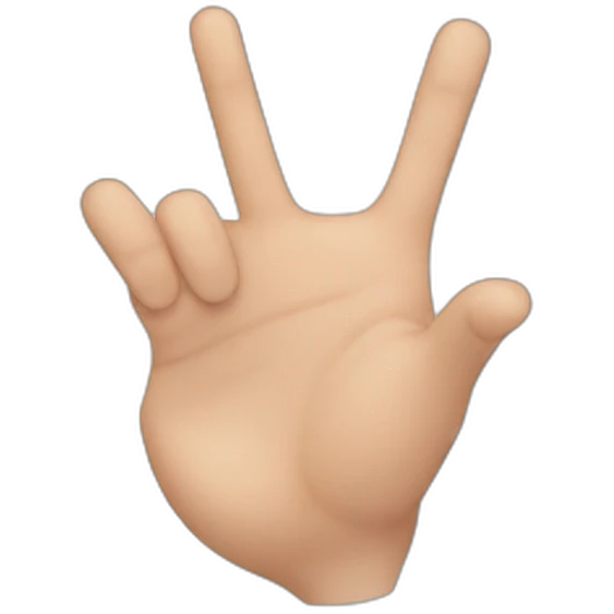 fingertips emoji