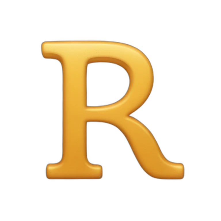 letter r emoji