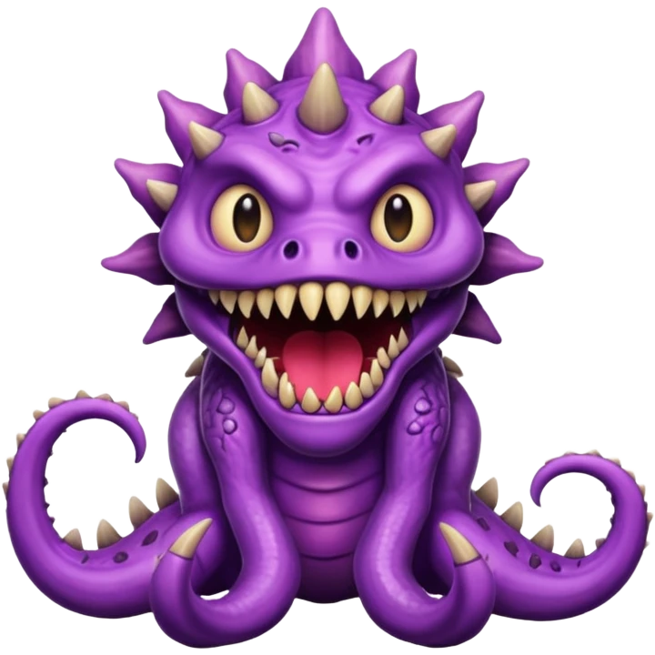 Stranger Things big monster emoji