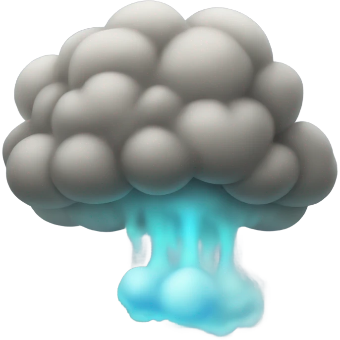 Stinky fart cloud emoji