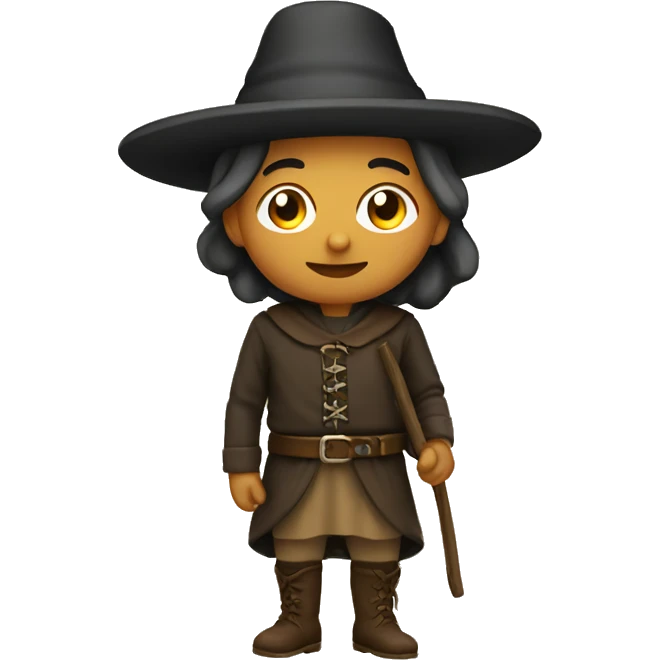 pilgrim traditional outfit emoji
