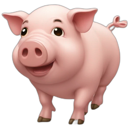 cochon qui twerk emoji