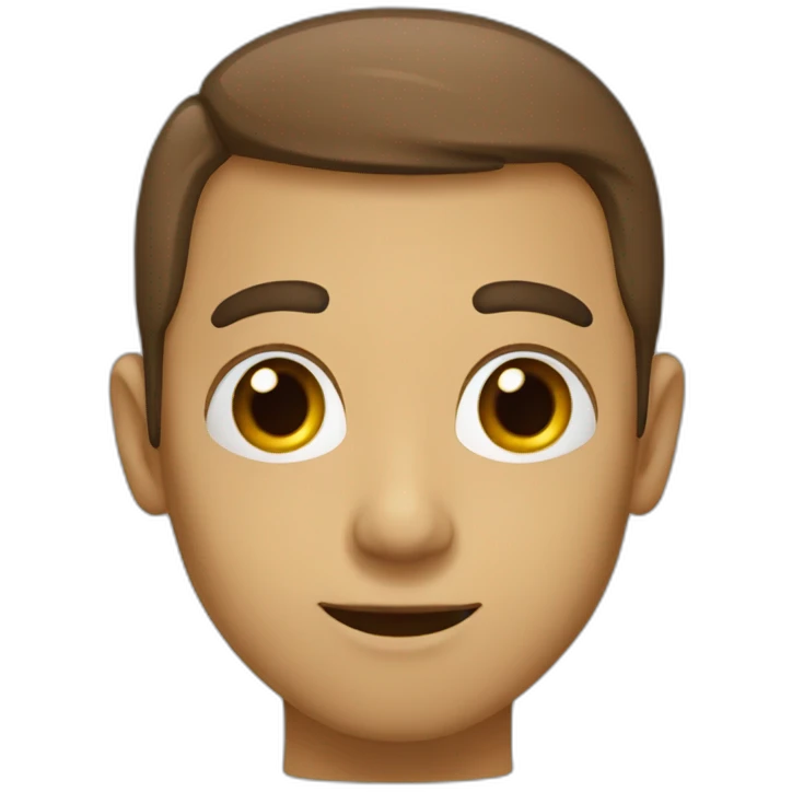cacahuete con ojos emoji