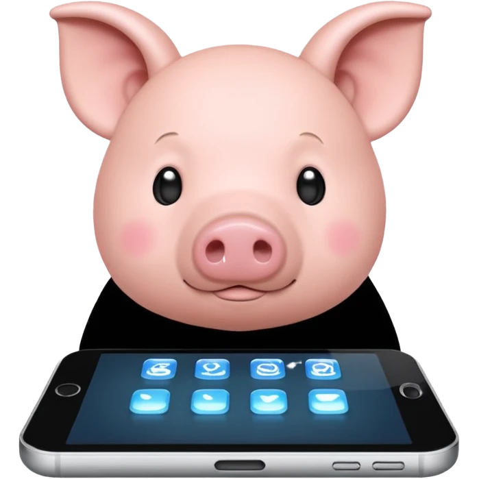 code writing Gine pig emoji