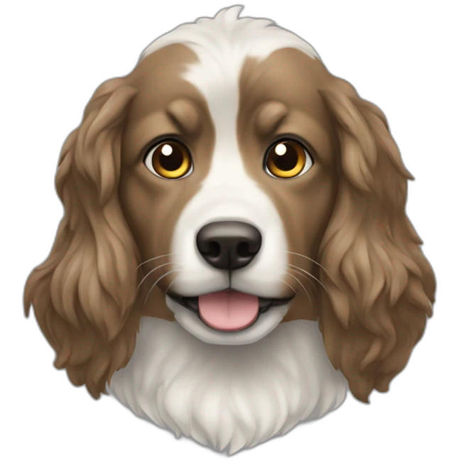 マウスで画像をクリックする犬 emoji