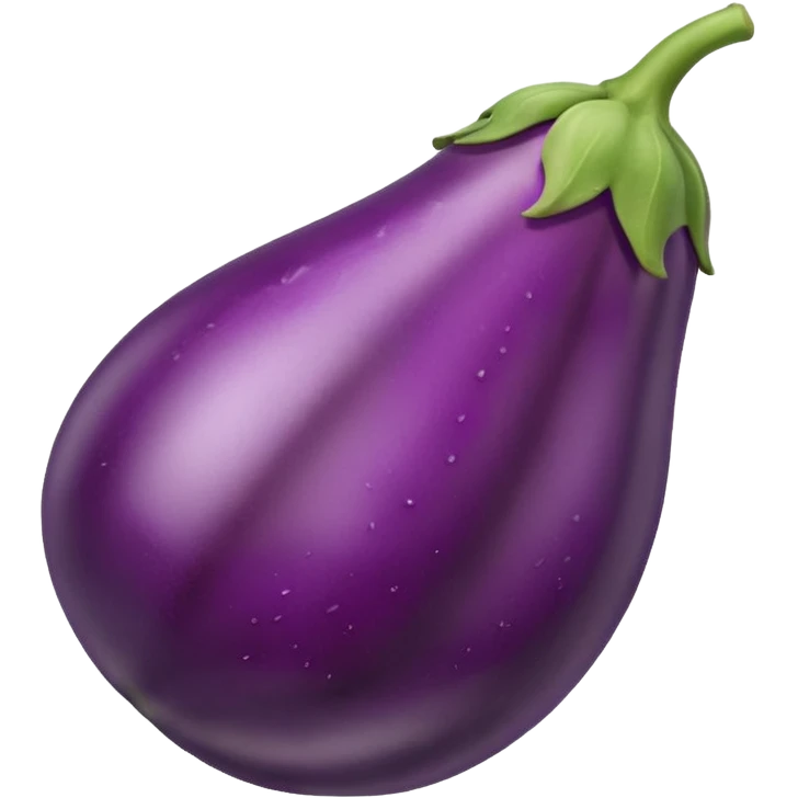 Eggplant with white liquid coming out the top emoji
