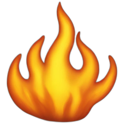 Flamme emoji