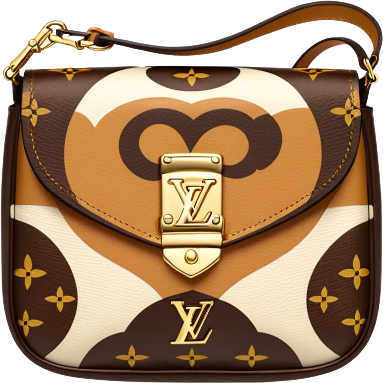 Louis Vuitton pochette emoji