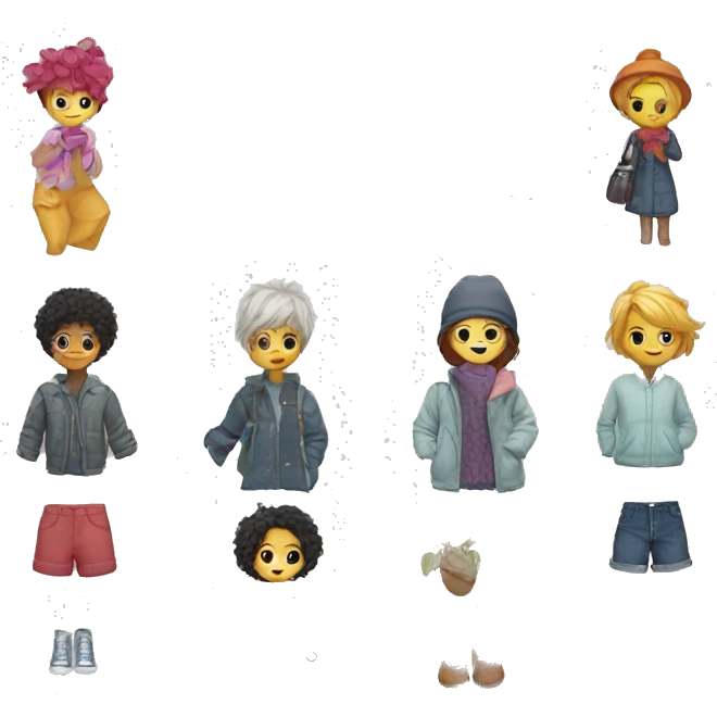 spring winter summer autumn emoji