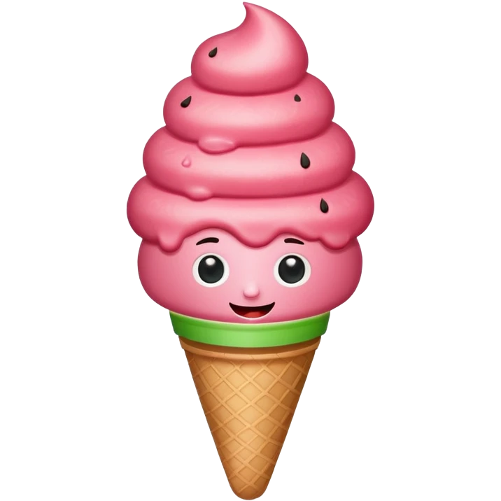 watermelon ice cream emoji