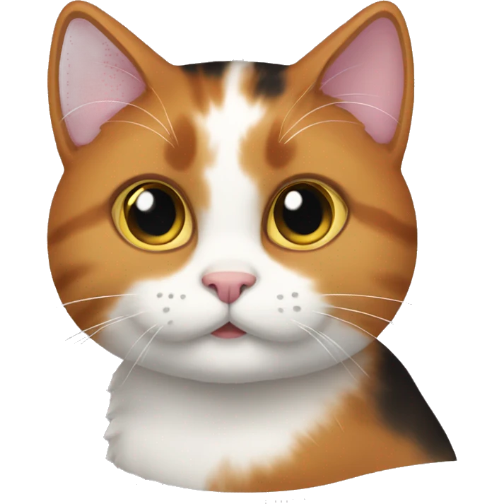 Calico cat emoji