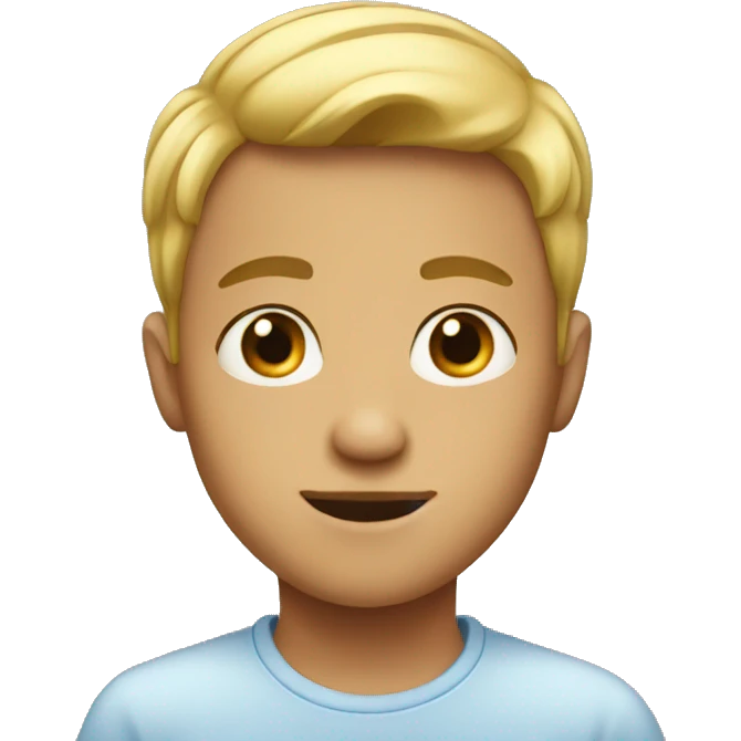 Clean boy  emoji