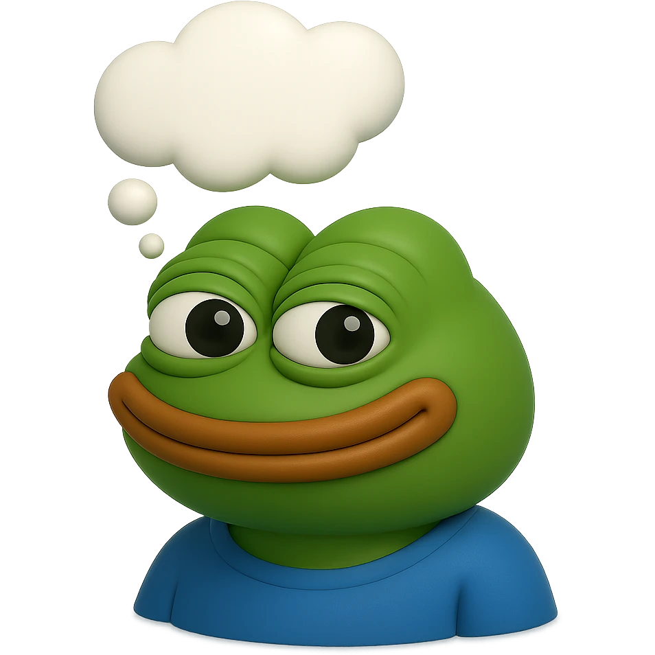 recreate this make sure he is looking at viewer, keep drop shadows emoji