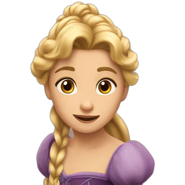 raiponce emoji