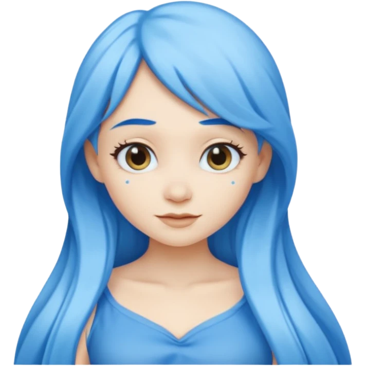 Smurfette emoji