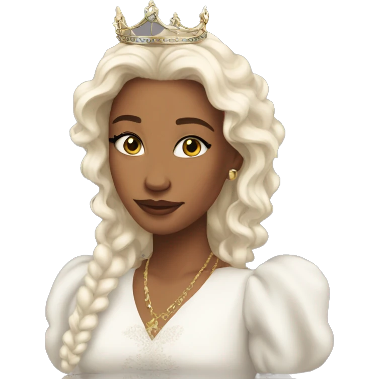 me queen gorgeous emoji