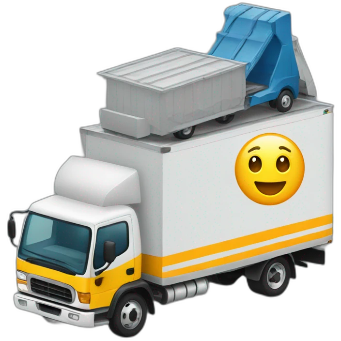 large moving truck emoji