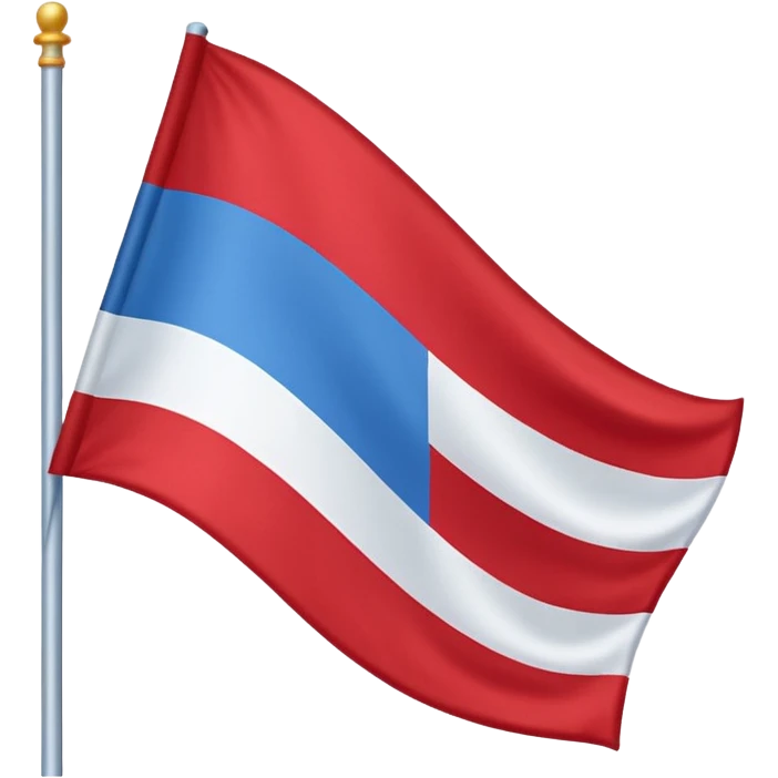 Emoji de drapeau avec les couleurs suivante : emoji