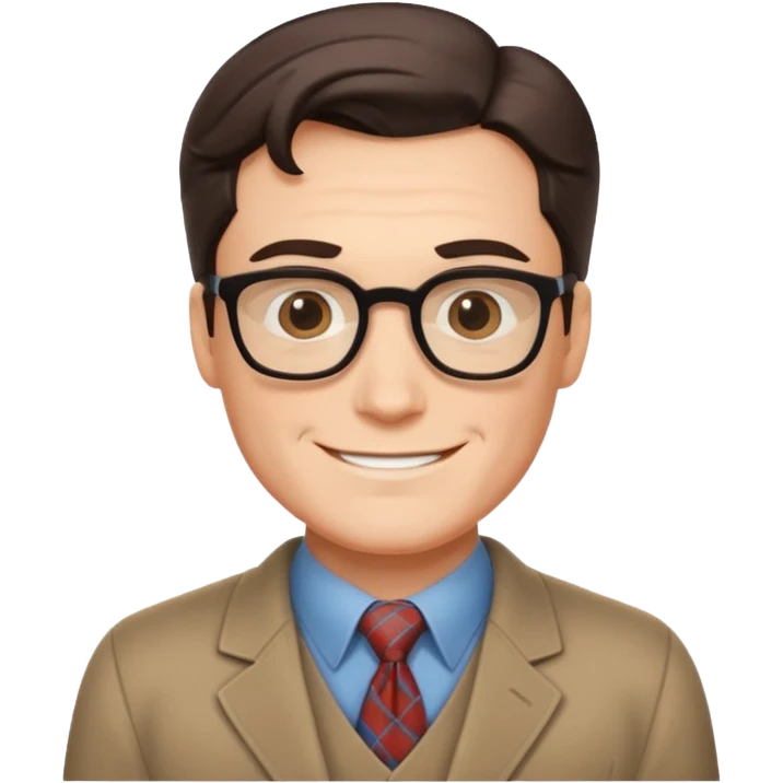 clark kent smiling  emoji