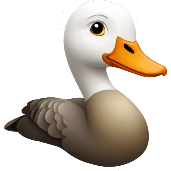 lazy goose emoji