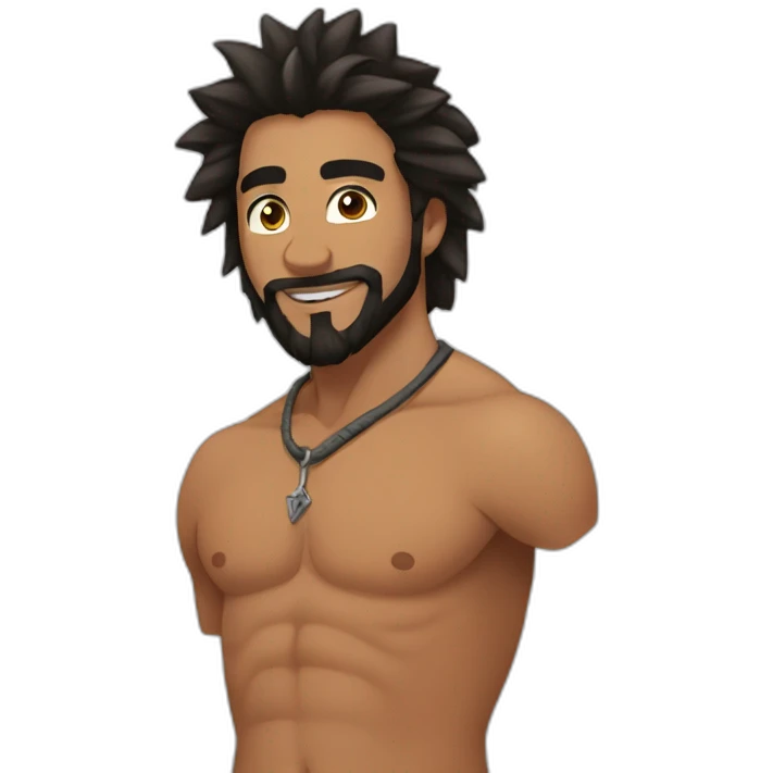 KH-mamoa-shirtless emoji