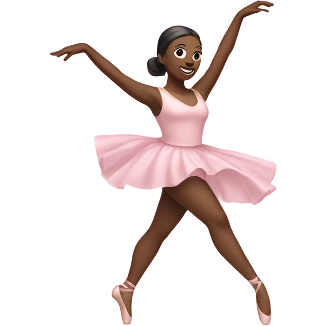 Light pink Dance emoji