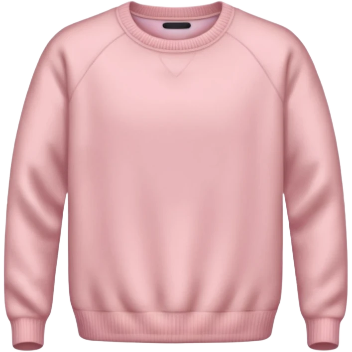 very very light pink sweater without any faces on them emoji