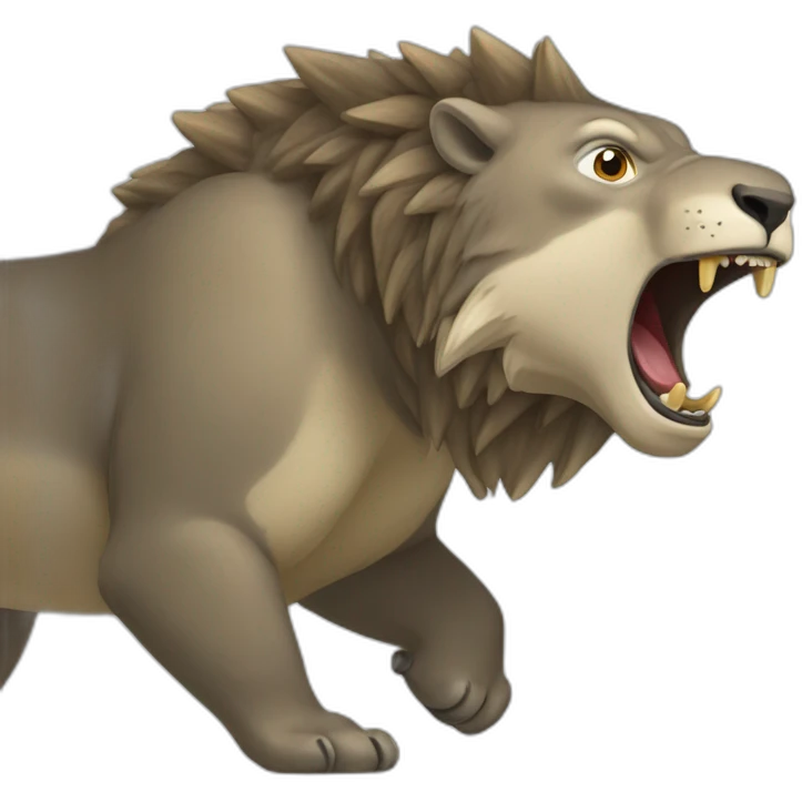 entelodon roar emoji