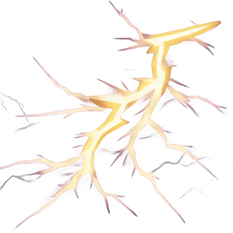 aggresive Lightning emoji