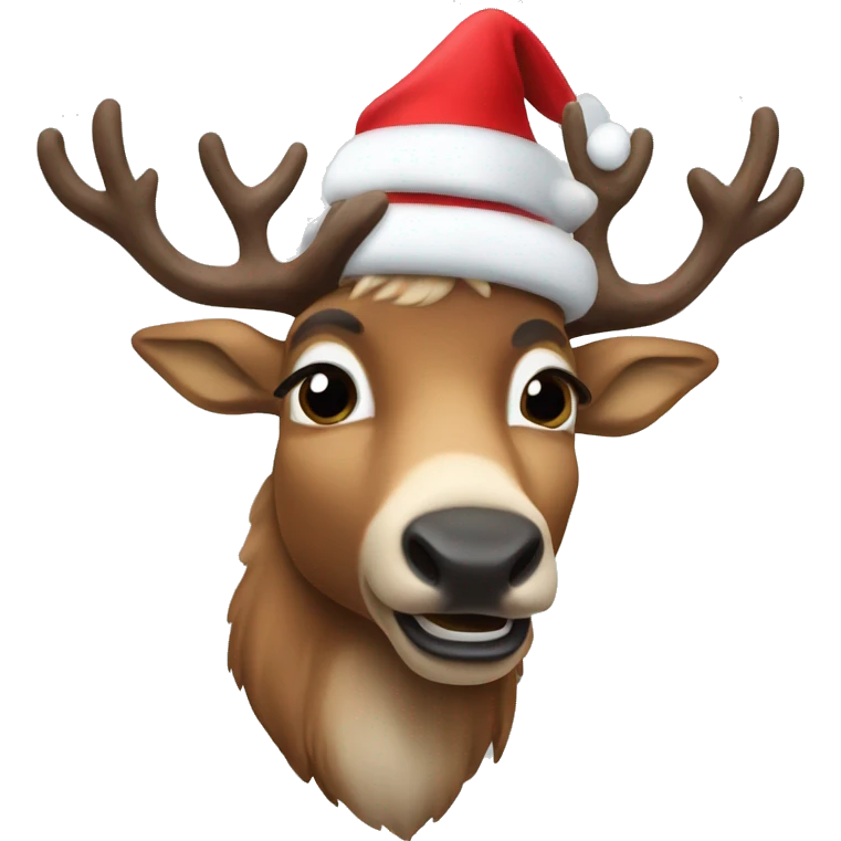 Rudoplh reindeer emoji