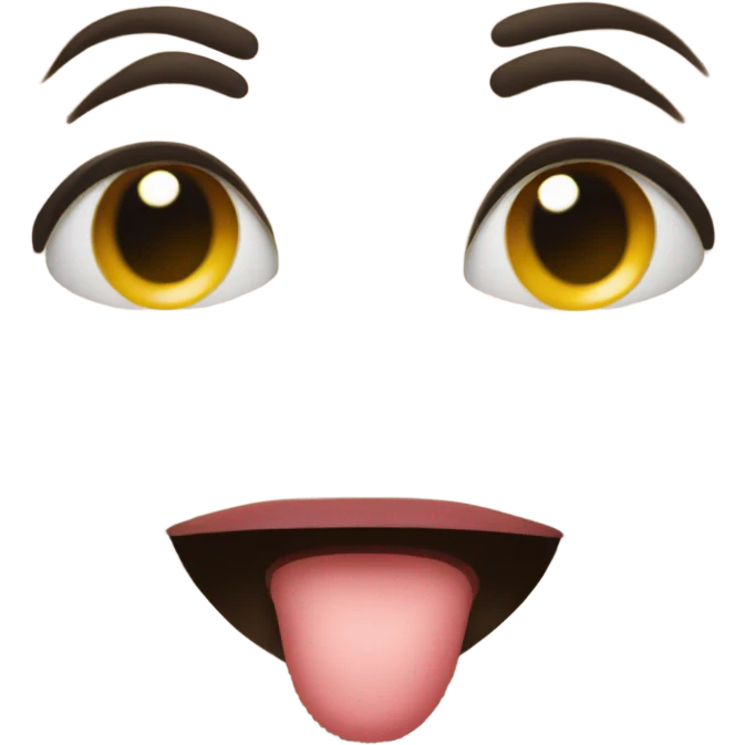 Winking and kissing emoji