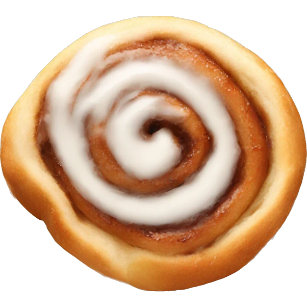 Cinnamon roll emoji
