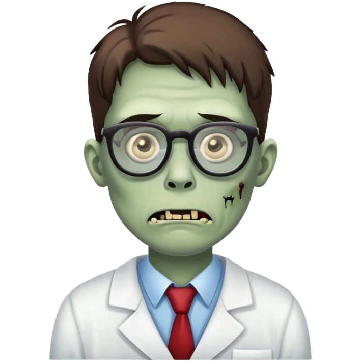 office zombie clerk waiting for break emoji